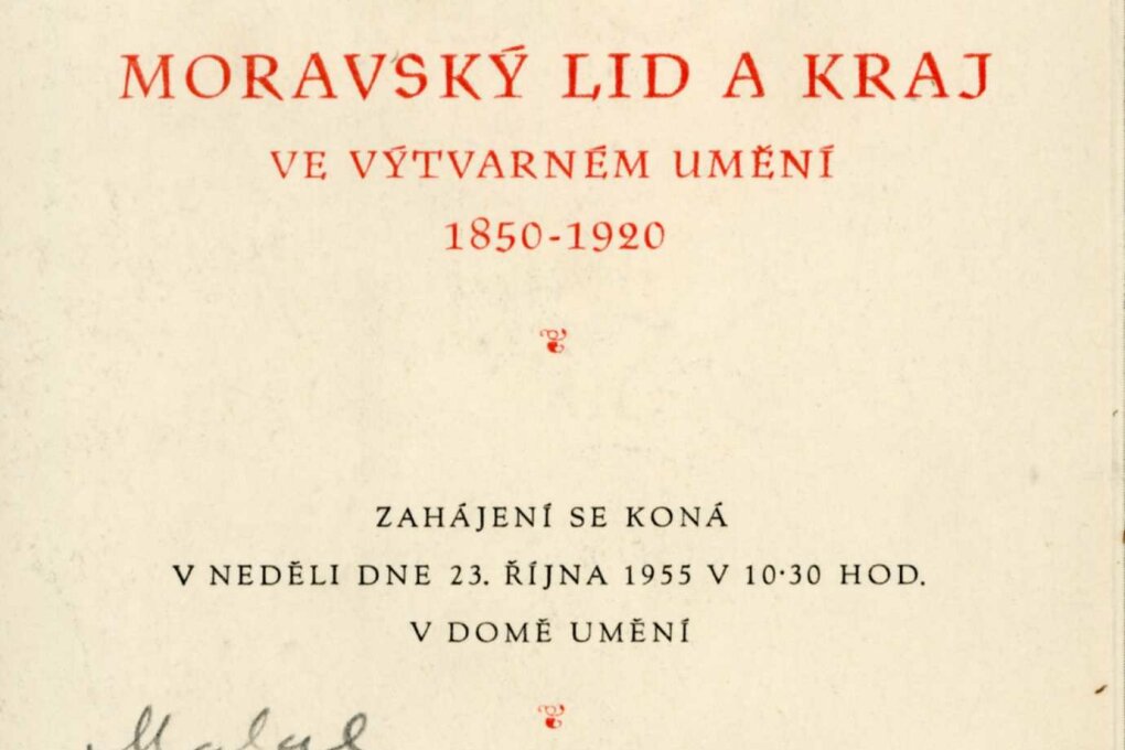 Moravský lid a&nbsp;kraj ve výtvarném umění 1850–1920